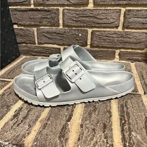 Birkenstock Silver Sandals